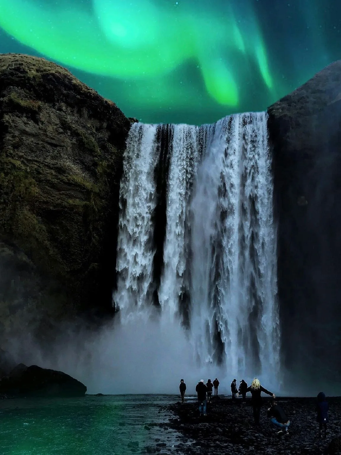 Skógafoss, Islândia