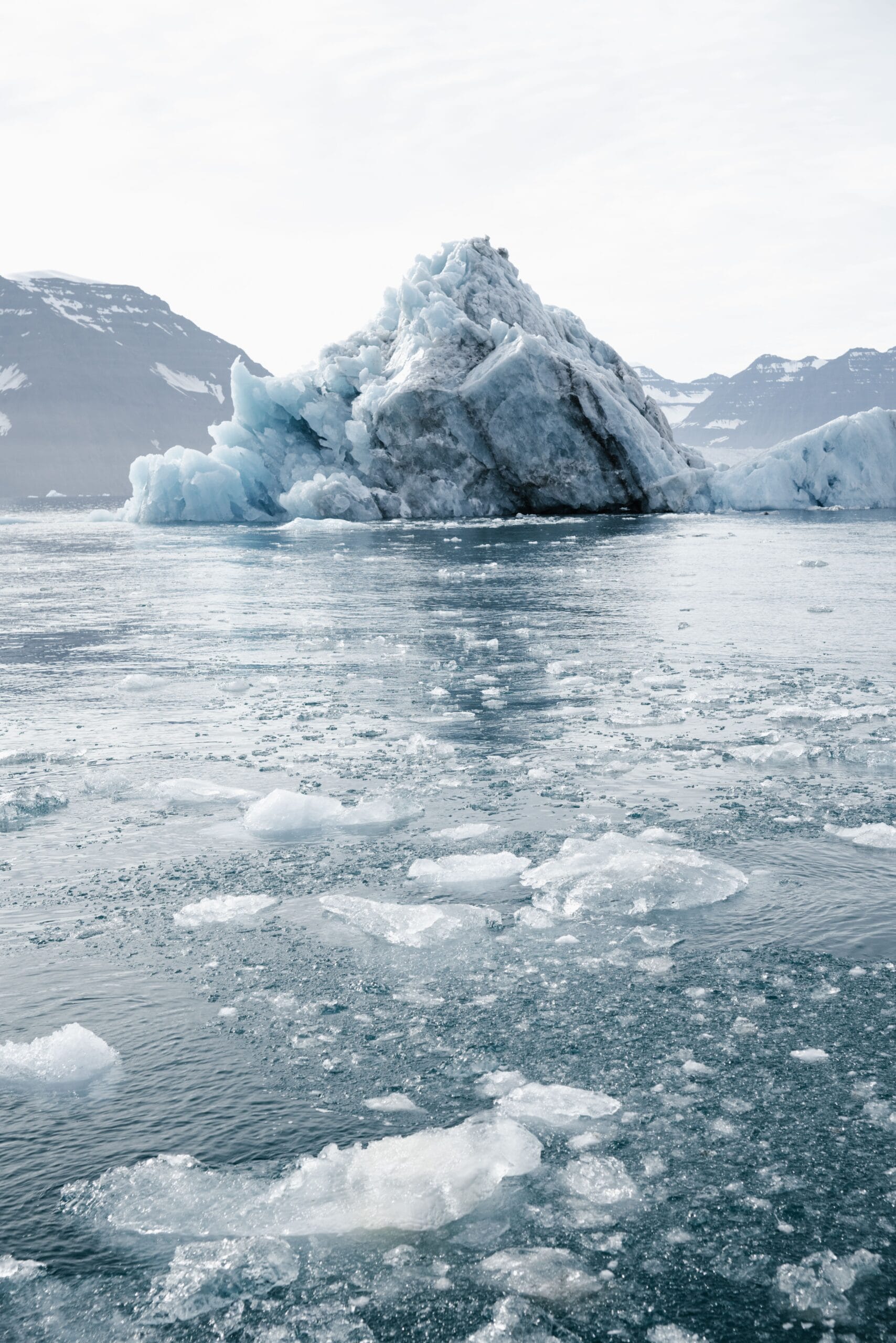 Greenland mountains and coastal scenery