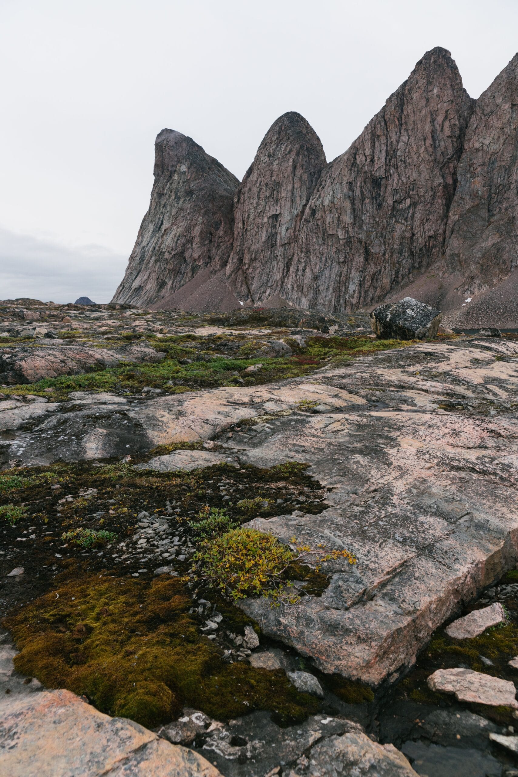 Arctic landscape in Greenland
