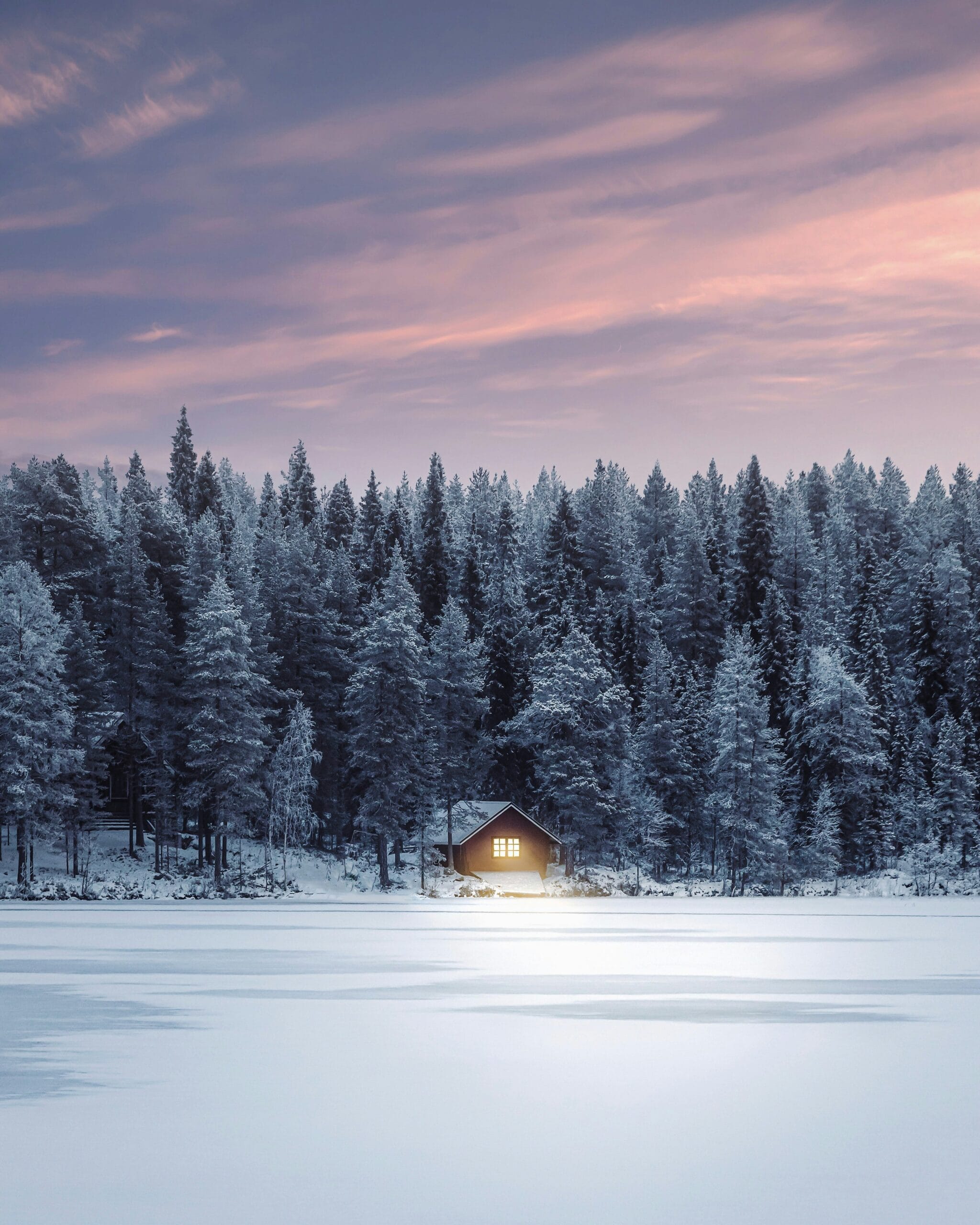 Arctic night in Lapland